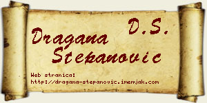 Dragana Stepanović vizit kartica
